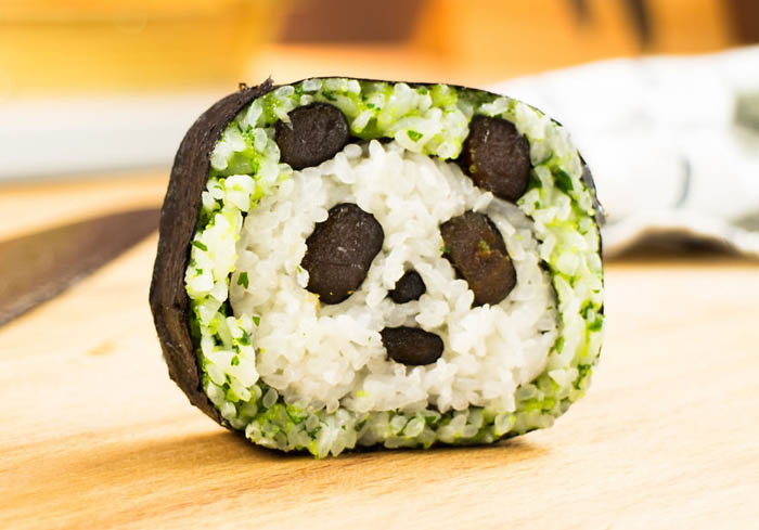 Panda Sushi Art