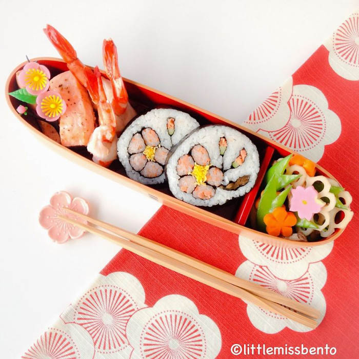 Japanese Plum Sushi Art Roll