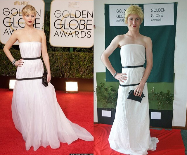 Celebrity copycat- Jennifer Lawrence