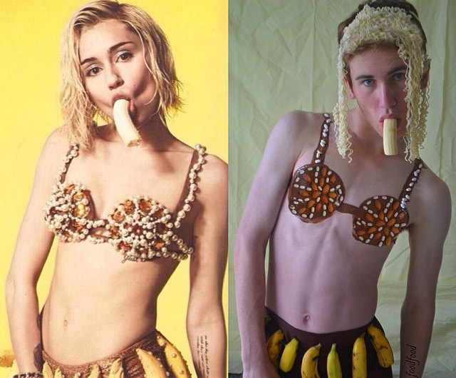 Celebrity copycat- Miley Cyrus