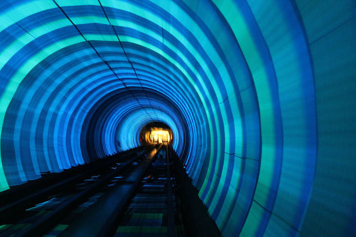 Bund Sightseeing Tunnel, Shanghai, China