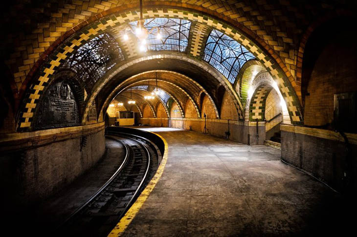 Beautiful Subway Stations - City Hall Station, New York