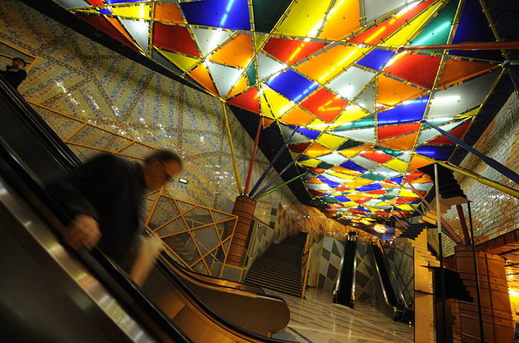 Olaias Station, Lisbon, Portugal