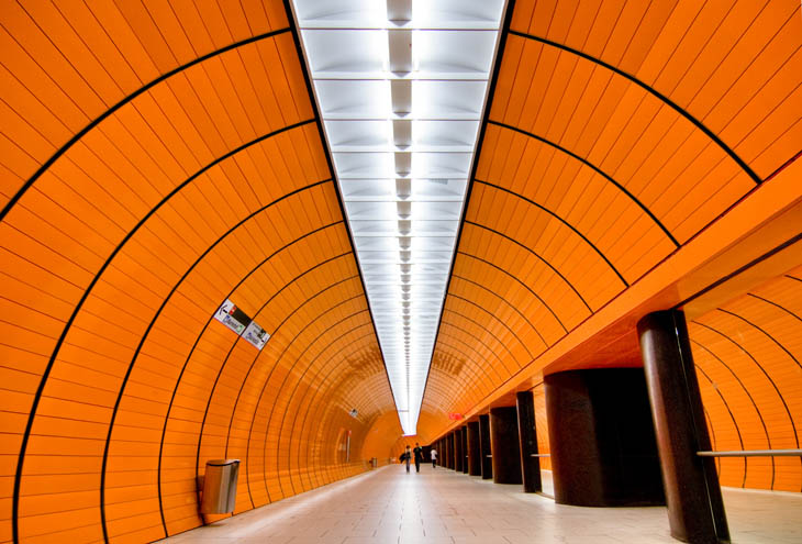 U-bahn Station, Munich, Germany