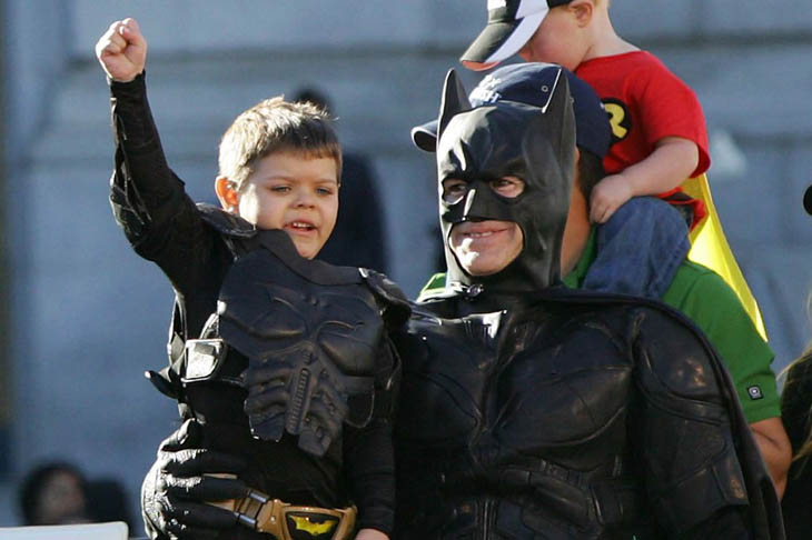 San Francisco comes together to help batkid save the city - and to grant the wish of an ill child. [2013]