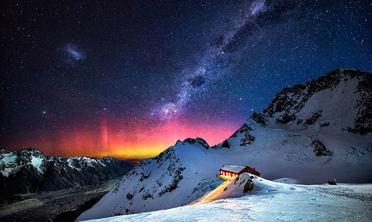 Galactic Dance (Mount Cook, New Zealand)