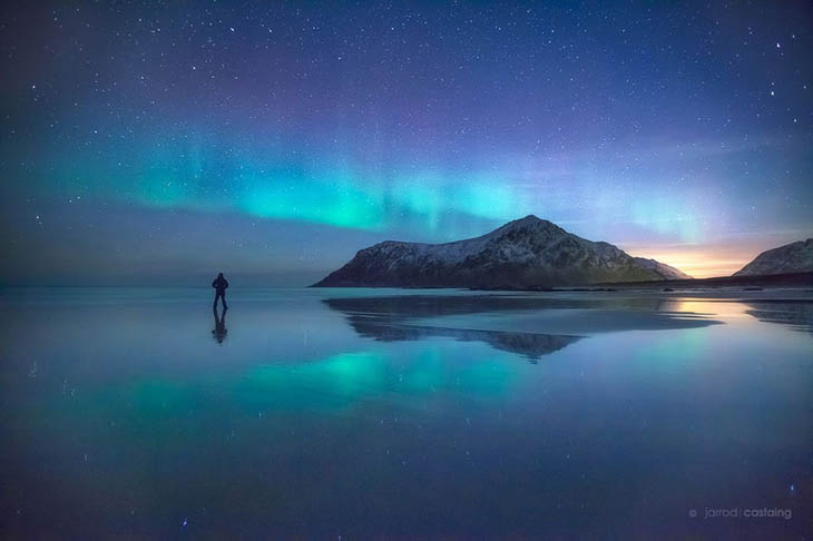 Arctic Sky In Lofoten, Norway