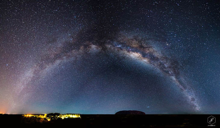 Uluru, Australia, Under The Milky Way