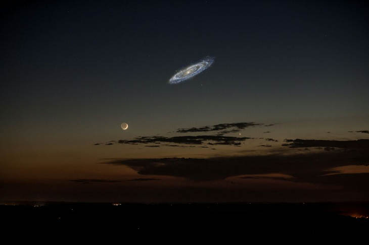 The Andromeda galaxy