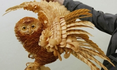 60 Creative Wooden Sculptures For Your Inspiration. The Last One Is The BEST!