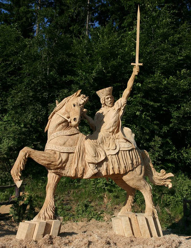 Chainsaw Carving by Bob King