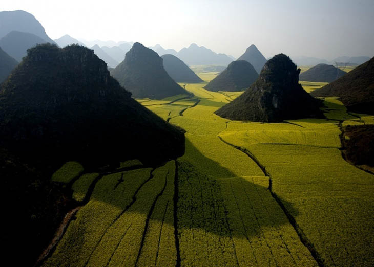 Chocolate Hill, China