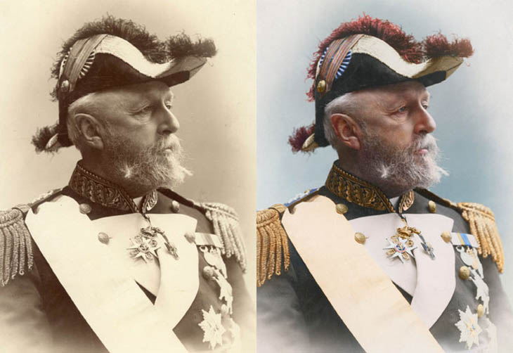 Oscar II, King of Sweden and Norway, 1880