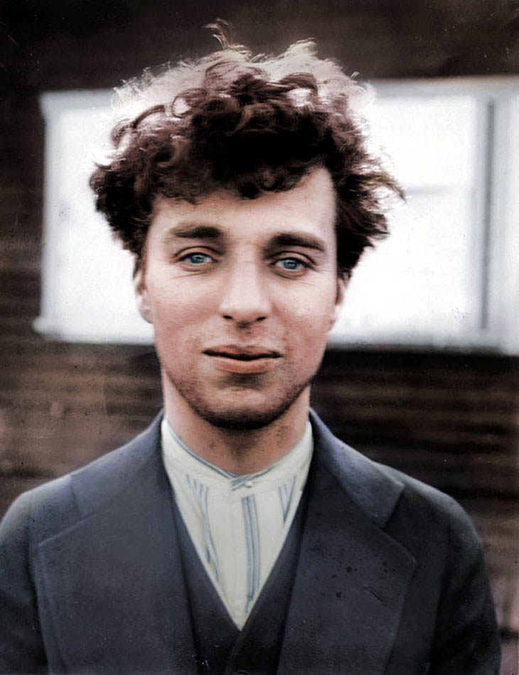 Charlie Chaplin at the age of 27, 1916