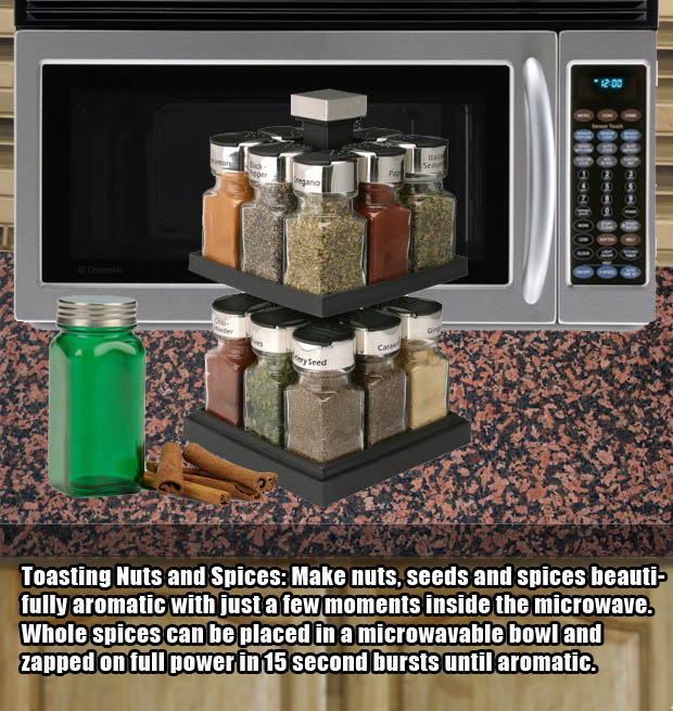 Microwave hacks - Make toasty nuts.