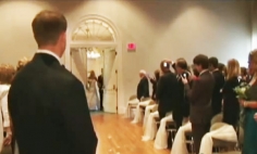 They Are Waiting For The Bride, But When The Door Opens, Everyone Get The HUGE Shock!