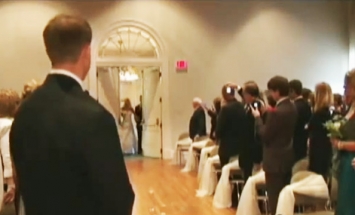 They Are Waiting For The Bride, But When The Door Opens, Everyone Get The HUGE Shock!