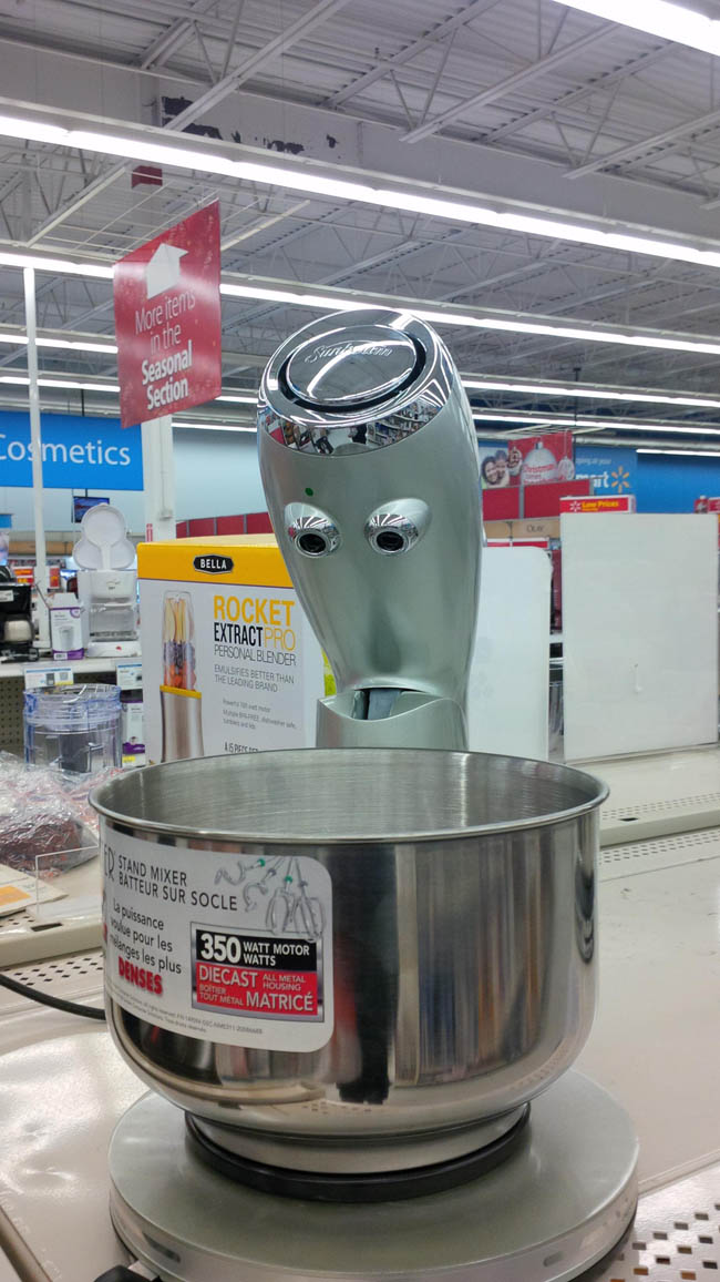 Surprised Shining Mixer