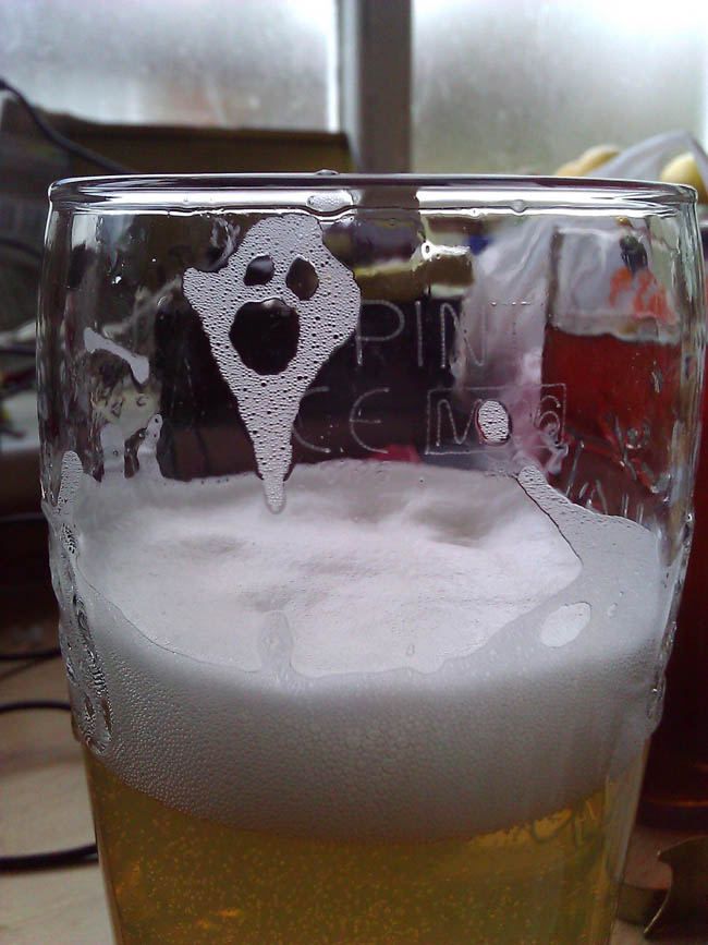 That's A Ghost In My Beer!