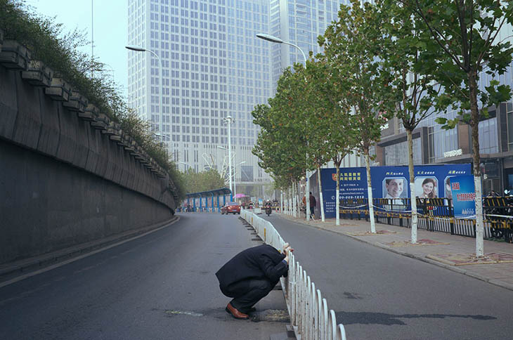 perfectly timed street photography