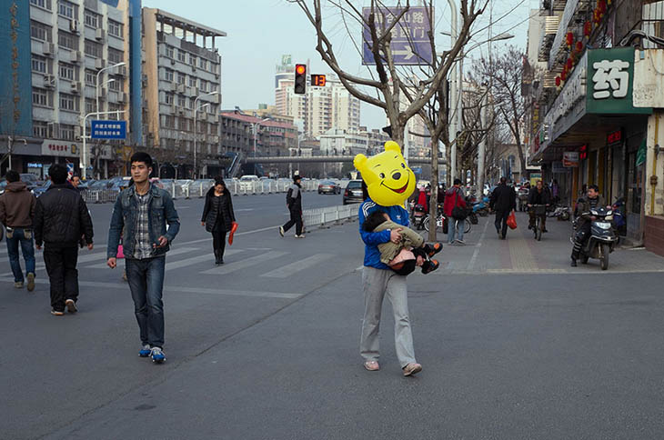 perfectly timed street photography