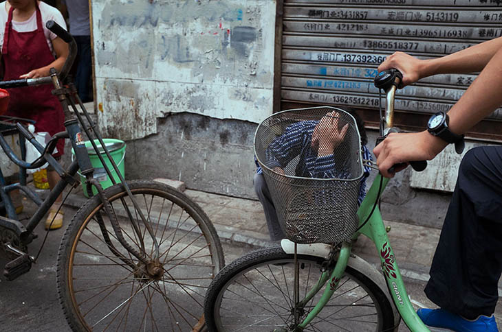 perfectly timed street photography