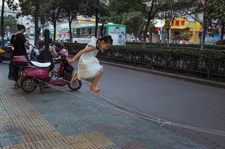 perfectly timed street photos