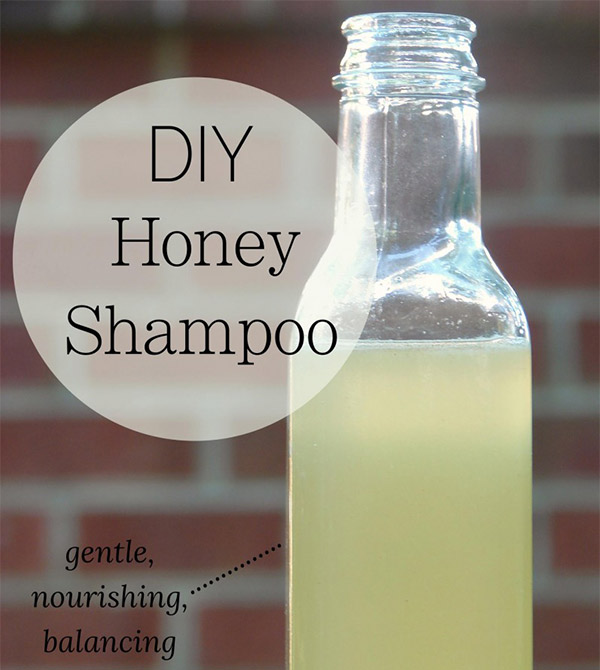 Homemade Honey Shampoo