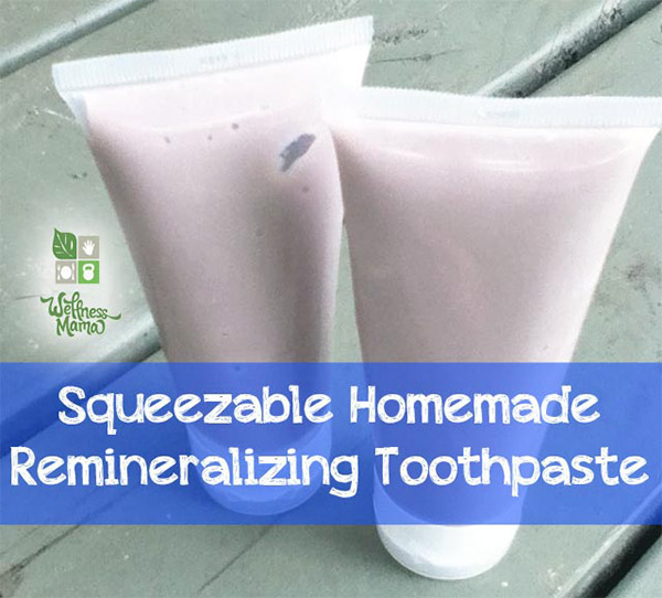 Hacks to save more - Homemade Squeezable Homemade Toothpaste