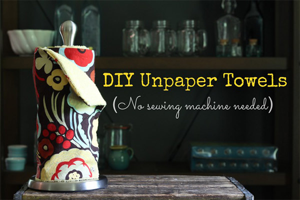 Hacks to save more - Homemade Un-paper Towels