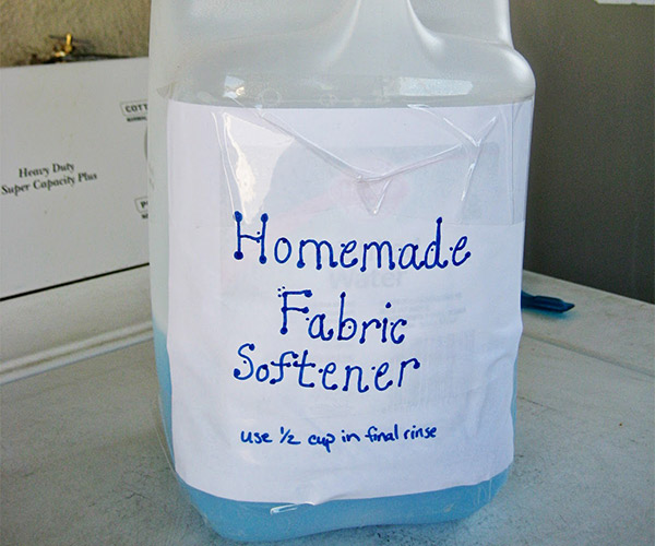 Hacks to save more - Homemade Natural Fabric Softener