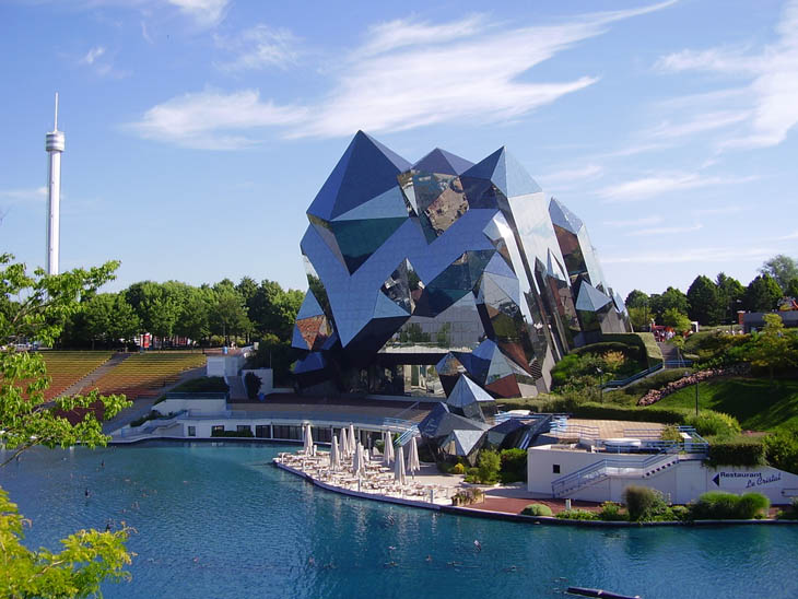 Most weirdest buildings - Le Futuroscope, France