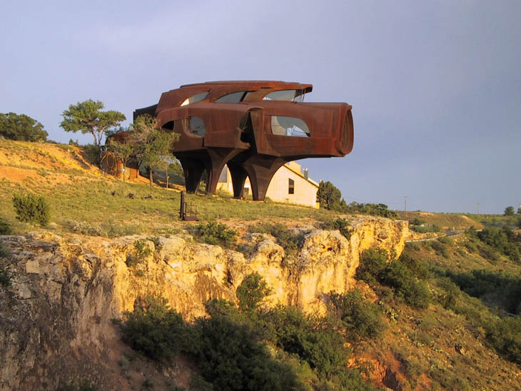 Most weirdest buildings - Robert Bruno House, Ransom Canyon, TX, USA