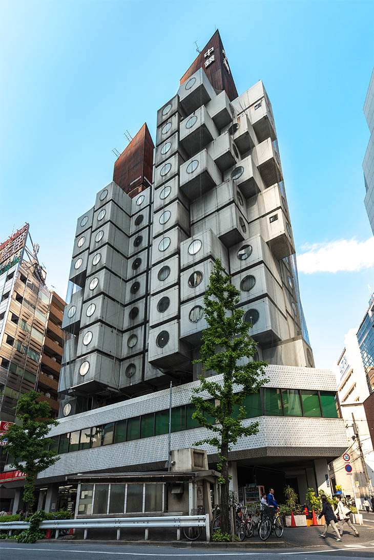 Nakagin Capsule Tower, Tokyo