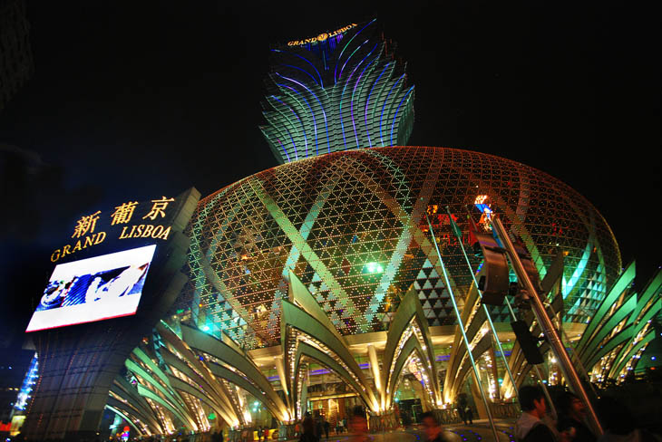 Grand Lisboa Macau, Avenida de Lisboa, Macau, China