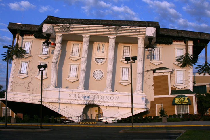 Most weirdest buildings - Wonderworks – Pigeon Forge, TN