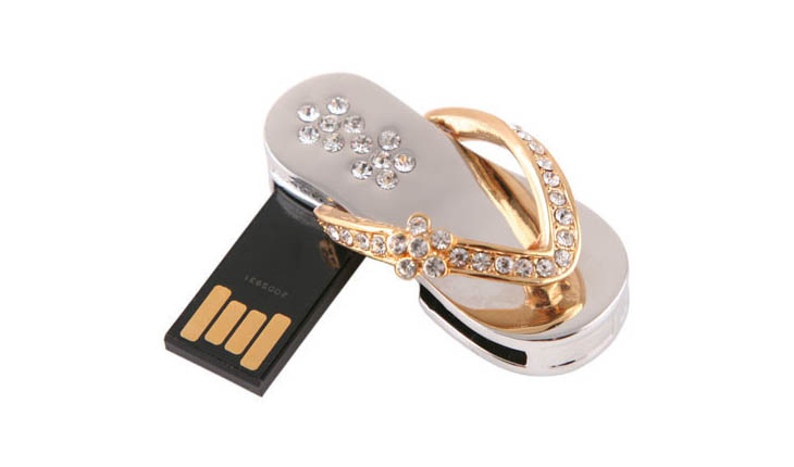 Jewel Slipper USB Drive