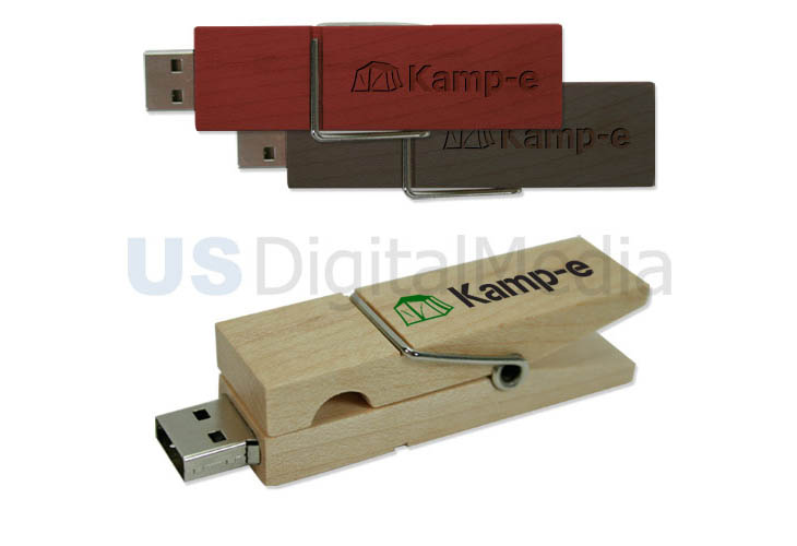 Clothespin USB Flash Drive