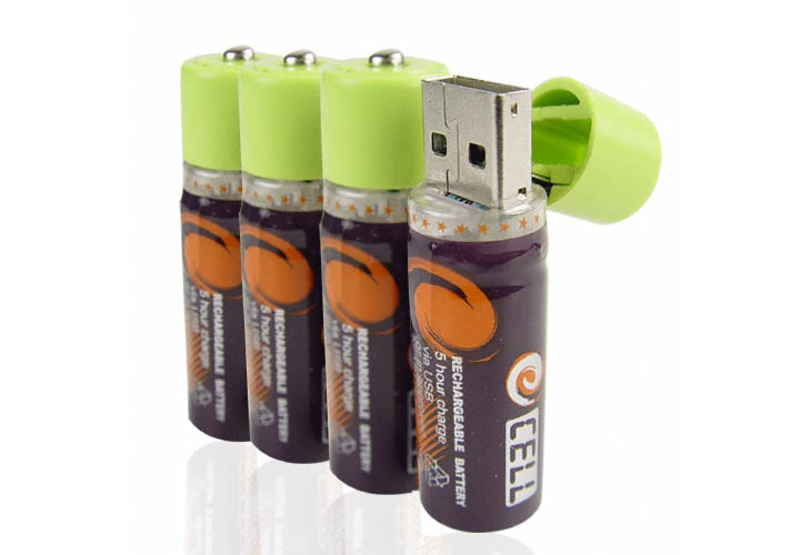 USB Rechargeable AA Batteries