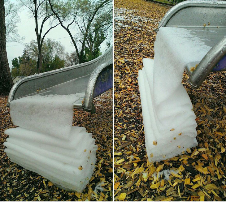 Perfection photos - Cool Folded Snow