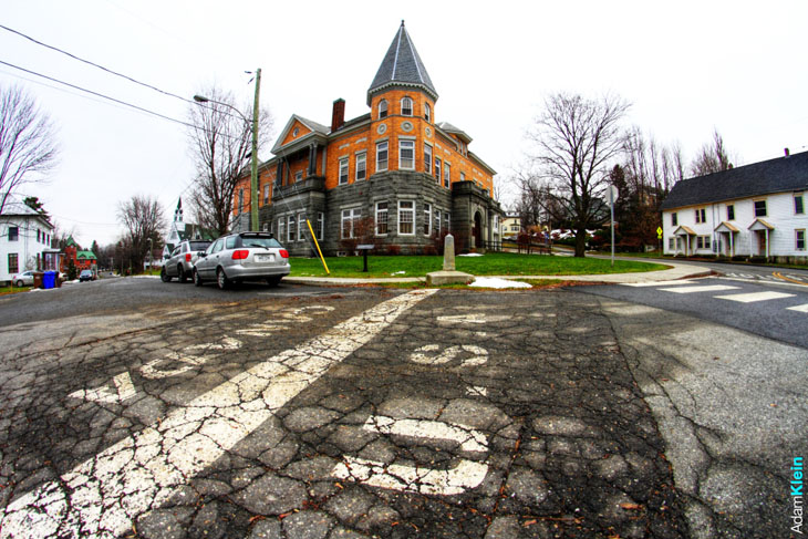 Weird urban myths - There's a building in Canada...that's also in the United States.