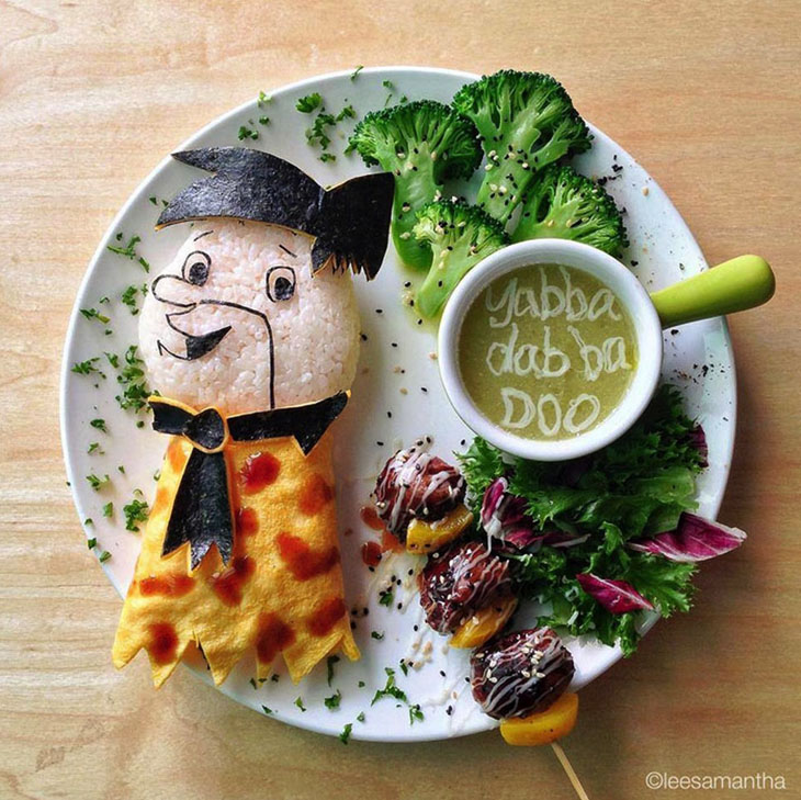 Cool Art Food By Lee Samantha