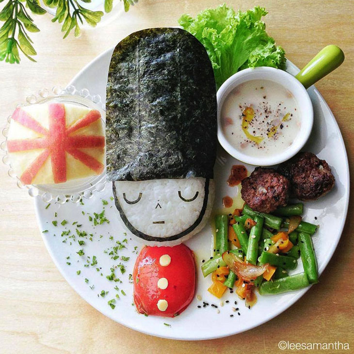 Cool Art Food By Lee Samantha