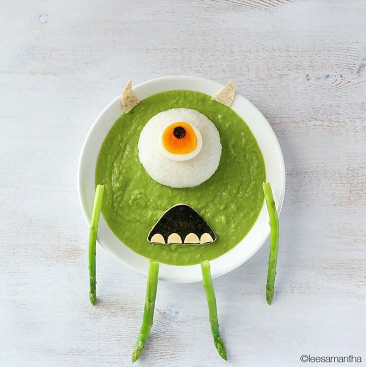 Cool Art Food By Lee Samantha