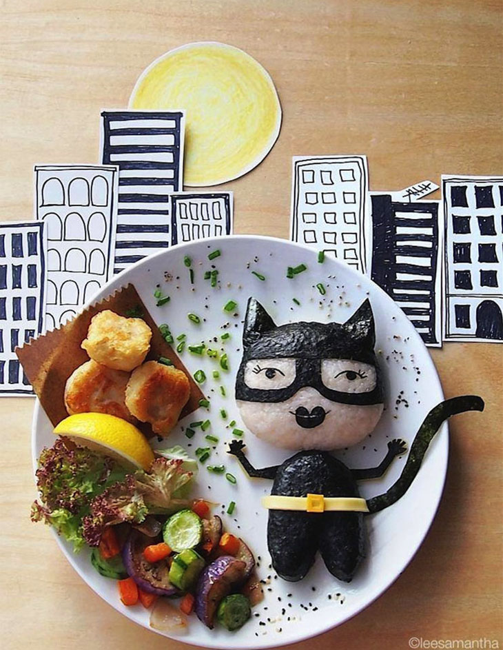 Cool Art Food By Lee Samantha