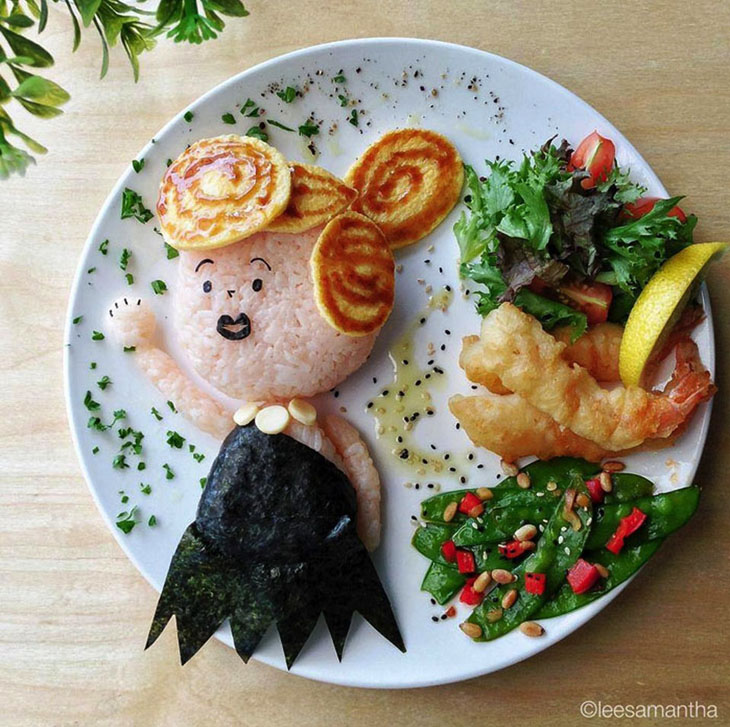 Cool Art Food By Lee Samantha
