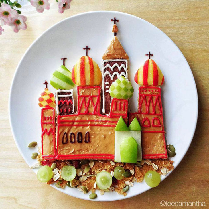 Cool Art Food By Lee Samantha