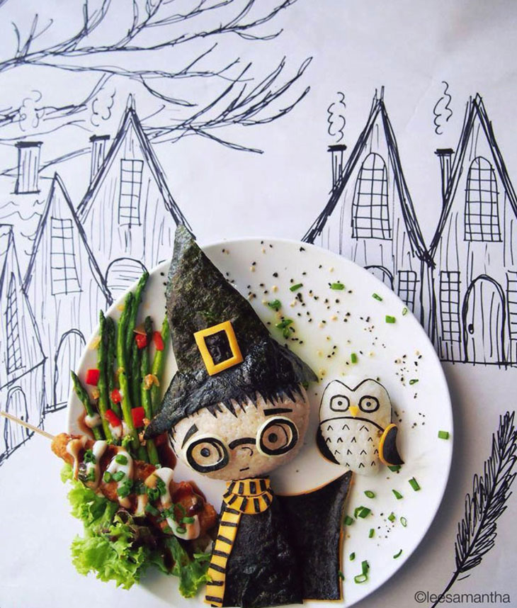 Cool Art Food By Lee Samantha