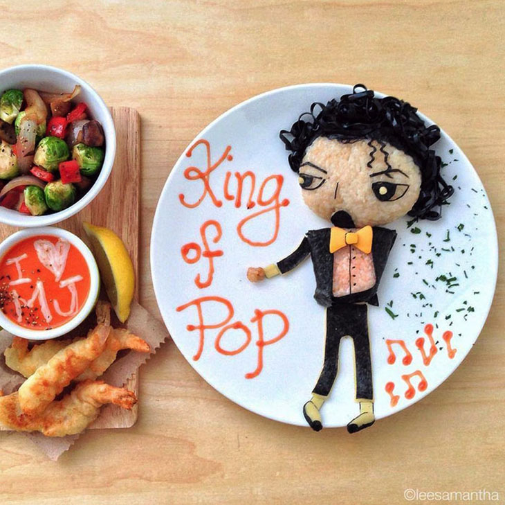 Cool Art Food By Lee Samantha