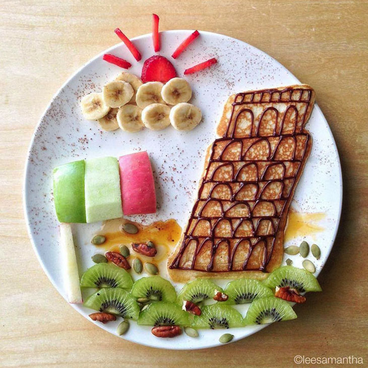 Cool Art Food By Lee Samantha